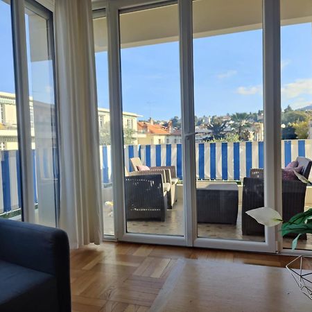 Grand Appartement Terrasse Parking Nizza Esterno foto