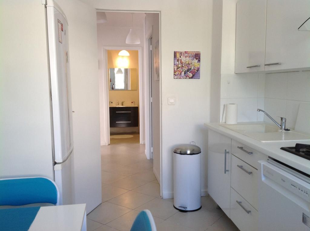 Grand Appartement Terrasse Parking Nizza Esterno foto