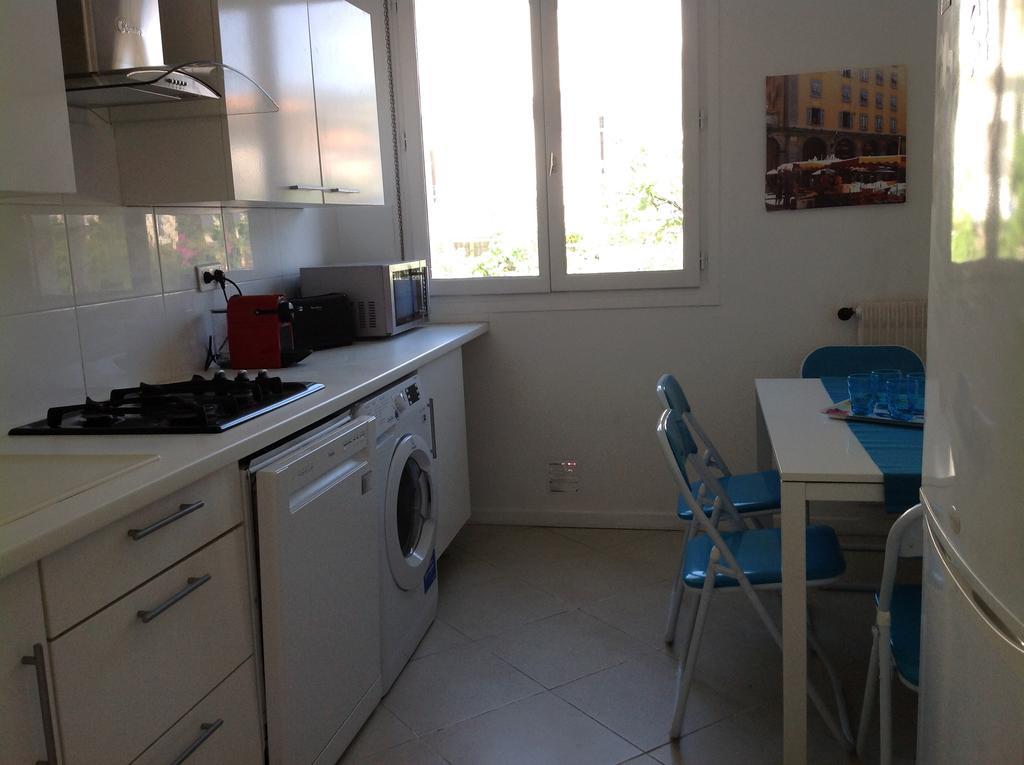 Grand Appartement Terrasse Parking Nizza Esterno foto